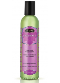 Массажное масло Naturals Island Passion Berry с ароматом тропических фруктов - 236 мл. - Kama Sutra - купить с доставкой в Копейске