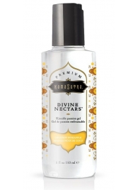 Гель-лубрикант на водной основе Divine Nectars Vanilla с ароматом ванили - 150 мл. - Kama Sutra - купить с доставкой в Копейске