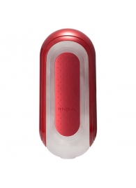 Красный мастурбатор Flip Zero Red   Warmer с подогревом - Tenga - в Копейске купить с доставкой