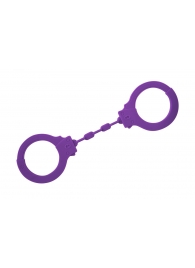 Фиолетовые силиконовые поножи Limitation - Lola Games - купить с доставкой в Копейске
