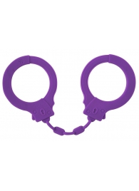 Фиолетовые силиконовые поножи Limitation - Lola Games - купить с доставкой в Копейске