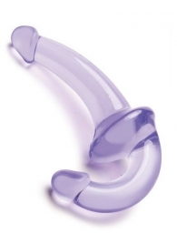 Фиолетовый безремневой страпон Strapless Strap-On - Lux Fetish - купить с доставкой в Копейске