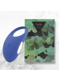 Синее кольцо с вибрацией Thor Cockring - FeelzToys - в Копейске купить с доставкой
