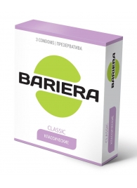Классические презервативы Bariera Classic - 3 шт. - Bariera - купить с доставкой в Копейске