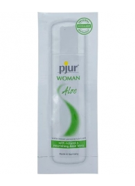 Лубрикант на водной основе pjur WOMAN Aloe - 2 мл. - Pjur - купить с доставкой в Копейске