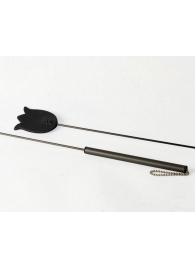 Черный стек  Тюльпан  - 60 см. - Sitabella - купить с доставкой в Копейске