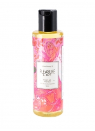 Массажное масло Pleasure Lab Delicate с ароматом пиона и пачули - 100 мл. - Pleasure Lab - купить с доставкой в Копейске