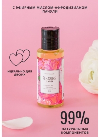 Массажное масло Pleasure Lab Delicate с ароматом пиона и пачули - 50 мл. - Pleasure Lab - купить с доставкой в Копейске