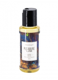 Массажное масло Pleasure Lab Relaxing с ароматом винограда и инжира - 50 мл. - Pleasure Lab - купить с доставкой в Копейске