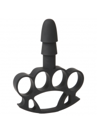 Кастет с штырьком для насадок Vac-U-Lock Knuckle Up - Doc Johnson - купить с доставкой в Копейске