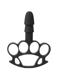 Кастет с штырьком для насадок Vac-U-Lock Knuckle Up - Doc Johnson - купить с доставкой в Копейске