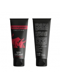 Возбуждающий крем для мужчин Sex Gigant - 80 мл. - Миагра - купить с доставкой в Копейске