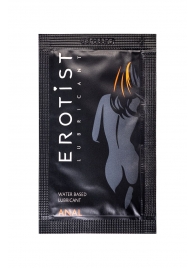 Пробник лубриканта на водной основе Erotist Anal - 4 мл. - Erotist Lubricants - купить с доставкой в Копейске