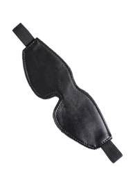 Черная маска Anonymo из искусственной кожи - ToyFa - купить с доставкой в Копейске