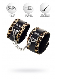 Наручники Anonymo с анималистическим принтом - ToyFa - купить с доставкой в Копейске
