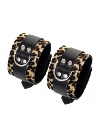 Наручники Anonymo с анималистическим принтом - ToyFa - купить с доставкой в Копейске