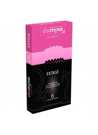 Презервативы с точками и рёбрышками DOMINO Classic Extase - 6 шт. - Domino - купить с доставкой в Копейске