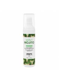 Разогревающее массажное масло с ароматом мохито Gourmet Mint Mojito - 50 мл. - Exsens - купить с доставкой в Копейске