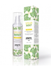 Разогревающее массажное масло Gourmet Spearmint Organic с органическими ингредиентами - 50 мл. - Exsens - купить с доставкой в Копейске