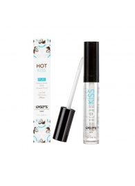 Блеск для губ Hot Kiss Coconut с ароматом кокоса - 7 мл. - Exsens - купить с доставкой в Копейске
