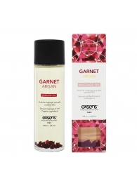 Органическое массажное масло GARNET ARGAN - 100 мл. - Exsens - купить с доставкой в Копейске
