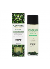 Органическое массажное масло AVENTURINE AVOCADO - 100 мл. - Exsens - купить с доставкой в Копейске