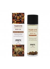 Органическое массажное масло TIGER EYE MACADAMIA - 100 мл. - Exsens - купить с доставкой в Копейске