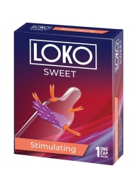 Стимулирующая насадка на пенис LOKO SWEET с возбуждающим эффектом - Sitabella - в Копейске купить с доставкой