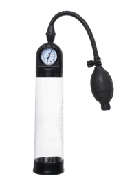 Прозрачная механическая помпа Roald с манометром - Sexus - в Копейске купить с доставкой