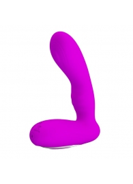 Лиловый массажер простаты с вибрацией Piper - 11,7 см. - Baile - в Копейске купить с доставкой