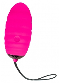 Розовое виброяйцо с пультом ДУ Ocean Breeze 2.0 + LRS - Adrien Lastic