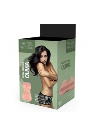 Телесный мастурбатор-вагина Olivia - Dream Toys - в Копейске купить с доставкой