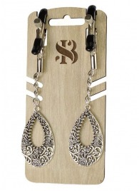 Изысканные зажимы на соски с подвесками  Шахерезада - Sitabella - купить с доставкой в Копейске