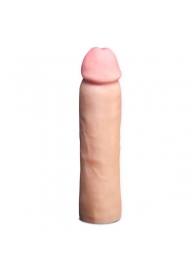Телесная фаллическая насадка на пенис Magnum Xtender - 23 см. - Blush Novelties - в Копейске купить с доставкой