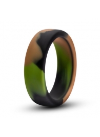Эрекционное кольцо камуфляжной расцветки Silicone Camo Cock Ring - Blush Novelties - в Копейске купить с доставкой