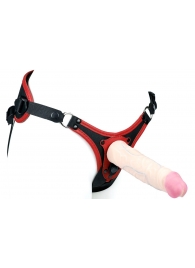 Пояс унисекс UNISEX Style с 2 насадками - LOVETOY (А-Полимер) - купить с доставкой в Копейске