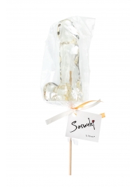 Прозрачный леденец в форме пениса со вкусом пина колада - Sosuчki - купить с доставкой в Копейске