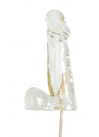 Прозрачный леденец в форме пениса со вкусом пина колада - Sosuчki - купить с доставкой в Копейске