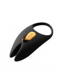 Черное эрекционное кольцо с вибрацией и пультом ДУ Winni 2 - Svakom - в Копейске купить с доставкой