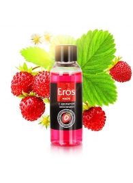 Массажное масло Eros fantasy с ароматом земляники - 50 мл. - Биоритм - купить с доставкой в Копейске