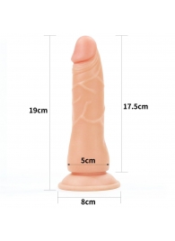 Женский страпон Easy Strapon Set 7.5 - 19 см. - Lovetoy - купить с доставкой в Копейске
