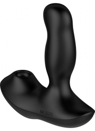 Черный вибратор-ротатор для стимуляции простаты Nexus Revo Air - Nexus Range - в Копейске купить с доставкой