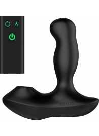 Черный вибратор-ротатор для стимуляции простаты Nexus Revo Air - Nexus Range - в Копейске купить с доставкой