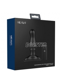 Черный вибростимулятор простаты Nexus Bolster - 12,3 см. - Nexus Range - в Копейске купить с доставкой