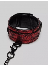 Красно-черные оковы Reversible Faux Leather Ankle Cuffs - Fifty Shades of Grey - купить с доставкой в Копейске