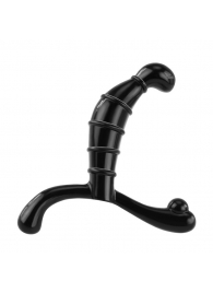 Чёрный стимулятор простаты с рёбрышками - Baile - в Копейске купить с доставкой