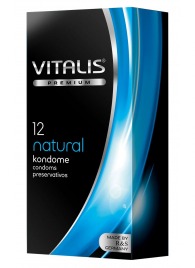 Классические презервативы VITALIS PREMIUM natural - 12 шт. - Vitalis - купить с доставкой в Копейске