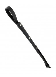 Чёрная плетка Deluxe Cat O  Nine - 62 см. - Pipedream - купить с доставкой в Копейске