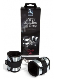 Серо-черные наручники Totally His - Fifty Shades of Grey - купить с доставкой в Копейске