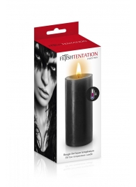 Черная низкотемпературная свеча для ваксплея - Fetish Tentation - купить с доставкой в Копейске